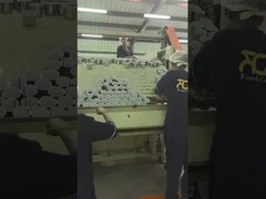 エチオピアのお客さん 豆腐詰め 厚いソースの詰め機 シマー